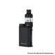 Authentic Eleaf iStick Pico Plus Kit 75W VW Box Mod + Melo 4S Sub Ohm Tank - Black, 1~75W, 1 x 18650, 4.0ml, 25mm Diameter