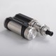 Authentic Mechlyfe x Fallout Vape x Mrjustright1 Paramour SBS Mod + XRP RTA Advanced Kit - Black Silver, 5~80W, 3.5ml, 24mm Dia