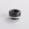 Authentic ThunderHead Creations THC Tauren MAX RDA Replacement 810 Drip Tip - Silver Ring (1 PC)