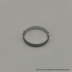 Authentic Auguse Era Pro RTA Replacement Decorative Ring - Silver, Anodized Aluminum, 22mm Diameter (1 PC)