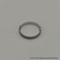 Authentic Auguse Era Pro RTA Replacement Decorative Ring - Silver, Anodized Aluminum, 22mm Diameter (1 PC)