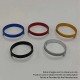 Authentic Auguse Era Pro RTA Replacement Decorative Ring - Silver, Anodized Aluminum, 22mm Diameter (1 PC)