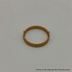 Authentic Auguse Era Pro RTA Replacement Decorative Ring - Gold, Anodized Aluminum, 22mm Diameter (1 PC)