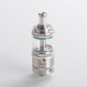 Authentic Auguse Era Pro RTA Rebuildable Tank Atomizer w/ Air Pin - Silver, 4.0ml, 0.8 / 1.0 / 1.2mm, 22mm Diameter