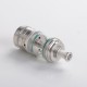 Authentic Auguse Era Pro RTA Rebuildable Tank Atomizer w/ Air Pin - Silver, 4.0ml, 0.8 / 1.0 / 1.2mm, 22mm Diameter