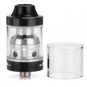 Authentic Sigelei x Suprimo Moonshot RTA Rebuildable Tank Atomizer - Black, 2mL, 22mm Diameter