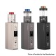 Authentic Steam Crave Hadron Pro Combo Kit DNA 250C Mod +Aromamizer Ragnar RDTA - Silver, 1600mAh