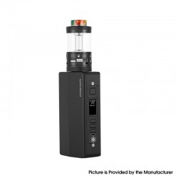 Authentic Steam Crave Hadron Pro Combo Kit DNA 250C Mod + Aromamizer Ragnar RDTA - Black, 1600mAh