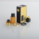 Authentic Vandy Vape Requiem BF Mechanical Vape Box Mod Kit - Craftsman (Brass), 1 x 18650, 6.0ml, 2.6ohm