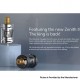 Authentic Innokin Coolfire Z80 Box Mod Kit with Zenith II Tank Atomizer - Leather Black, VW 6~80W, 1 x 18650, 5.5ml, 0.3/ 0.8ohm