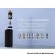 Authentic Innokin Coolfire Z80 Box Mod Kit with Zenith II Tank Atomizer - Leather Black, VW 6~80W, 1 x 18650, 5.5ml, 0.3/ 0.8ohm