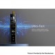 Authentic Innokin Coolfire Z80 Box Mod Kit with Zenith II Tank Atomizer - Leather Black, VW 6~80W, 1 x 18650, 5.5ml, 0.3/ 0.8ohm