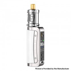 [Ships from Bonded Warehouse] Authentic Innokin Coolfire Z80 Box Mod Kit with Zenith II Tank Atomizer - Leather White, VW 6~80W