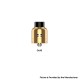 Authentic Digiflavor Drop Solo RDA V1.5 Rebuildable Dripping Vape Atomizer - Gold, DL / RDL, BF Pin, 22mm Diameter