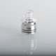 Authentic Damn Vape Mongrel RDA Rebuildable Dripping Vape Atomizer - Green, 25.4mm / 26mm, with Spare Top Cap, Subway Edition