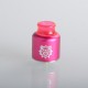 Authentic Damn Vape Mongrel RDA Rebuildable Dripping Vape Atomizer - Pink, 25.4mm / 26mm, with Spare Top Cap, Subway Edition