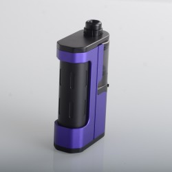Authentic Dovpo X Suicide Mods Abyss 60W VW SBS AIO Mod Kit - Amesthyst, 5~60W, 1 x 18650 / 21700, Dovpo Chipset