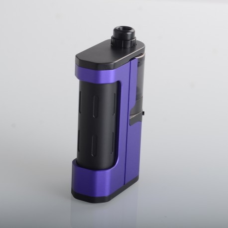 Authentic Dovpo X Suicide Mods Abyss 60W VW SBS AIO Mod Kit - Amesthyst, 5~60W, 1 x 18650 / 21700, Dovpo Chipset