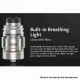 Authentic Digiflavor Torch RTA Vape Atomizer - Gunmetal, 5.5ml, RGB Breathing Light, 26mm Diameter