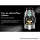 Authentic Digiflavor Torch RTA Vape Atomizer - Gunmetal, 5.5ml, RGB Breathing Light, 26mm Diameter