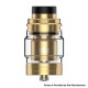 Authentic Digiflavor Torch RTA Vape Atomizer - Gold, 5.5ml, RGB Breathing Light, 26mm Diameter