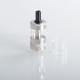 Authentic Phevanda A2 RDL RTA Rebuildable Tank Vape Atomizer - Silver, 4.0ml, 23mm Diameter