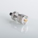 Authentic Phevanda A2 RDL RTA Rebuildable Tank Vape Atomizer - Silver, 4.0ml, 23mm Diameter