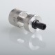 Authentic Phevanda A2 RDL RTA Rebuildable Tank Vape Atomizer - Silver, 4.0ml, 23mm Diameter