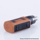 Authentic Vapefly Galaxies 30W VW Box Mod with Galaxies Air Tank Atomizer Kit - Brown, 5~30W, 950mAh 2ml