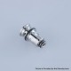Authentic Vapefly Galaxies Air Tank Atomizer - Silver, 2.0ml, 0.8ohm / 1.2ohm