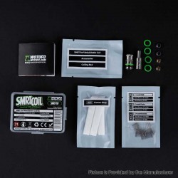 Original Wotofo SMRT Pod Kit / Pod Cartridge Replacement SMRT V8 Baby Rebuildable Coil Kit - Rebuildable Coil / nexMESH Chill