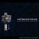 Authentic Uwell Havok V1 Pod System Mod Kit - Blue, VW 5~65W, 1800mAh 4.0ml, 0.25ohm / 0.6ohm
