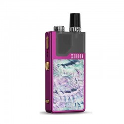 Authentic LostVape Orion DNA GO 40W 950mAh All-in-one Starter Kit - Purple Ocean Scallop, 2ml, 0.25 Ohm / 0.5 Ohm