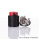 Authentic Wotofo SRPNT RDA Rebuildable Dripping Atomizer w/ Squonk Pin - Black, 24mm Diameter