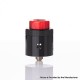 Authentic Wotofo SRPNT RDA Rebuildable Dripping Atomizer w/ Squonk Pin - Black, 24mm Diameter