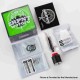 Authentic Wotofo SRPNT RDA Rebuildable Dripping Atomizer w/ Squonk Pin - Black, 24mm Diameter