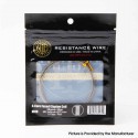 Authentic ThunderHead Creations Ni80 4 Core Fused Clapton Wire - 0.3 x 4 + 0.1, 5 feet / Roll