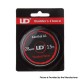 [Ships from Bonded Warehouse] Authentic YouDe UD Twisted Kanthal A1 Triple Twisted Wire - 0.3mm x 3 / 28AWG x 3, 15ft (5m)