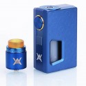 Authentic GeekVape Athena Squonk Mechanical Box Mod + BF RDA Squonker Kit - Blue, 6.5ml, 1 x 18650