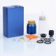 Authentic GeekVape Athena Squonk Mechanical Box Mod + BF RDA Squonker Kit - Blue, 6.5ml, 1 x 18650