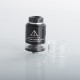 Authentic ThunderHead Creations THC Artemis V1.5 RDTA Rebuildable Dripping Tank Atomizer - Silver Black, 2.0/4.0ml, 24mm, BF Pin