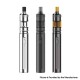 Authentic KIZOKU OAKER 25W Battery Mod + MTL Tank Starter Kit - Gun Metal, 1100mAh, 2.4ml, 0.7ohm