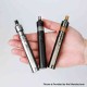 Authentic KIZOKU OAKER 25W Battery Mod + MTL Tank Starter Kit - Gun Metal, 1100mAh, 2.4ml, 0.7ohm