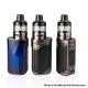 [Ships from Bonded Warehouse] Authentic Vaporesso LUXE 80 Pod System Mod Kit - Blue, 2500mAh, 5~80W, 5.0ml, 0.2ohm / 0.3ohm