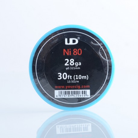 [Ships from Bonded Warehouse] Authentic YouDe UD Nichrome Wire for RBA Atomizer - 0.3mm / 28AWG, 30ft (10m)