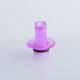 Authentic Reewape RS333 510 Drip Tip for RBA / RTA / RDA Atomizer - Translucent Pink, Acrylic (1 PC)