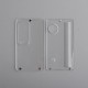 Authentic ETU Replacement Front + Back Door Panel Plates for dotMod dotAIO Vape Pod System - Clear, PC (2 PCS)