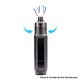 Authentic Uwell Aeglos P1 80W Pod System Mod Kit - Dark Blue, VW 5~80W, 1 x 18650, 4.0ml, 0.2ohm / 0.6ohm