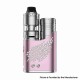 Authentic Vapefly Brunhilde SBS 100W Box Mod Kit with Kriemhild II Tank - Silver, VW 5~100Wm, 1 x 18650 / 20700 / 21700, 4.0ml