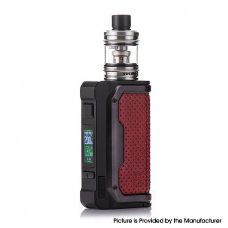 Authentic Wotofo MDura 200W Mod Kit with nexMINI Sub Ohm Tank Atomizer - Red, VW 5~200W, 2 x 18650, 3.5ml